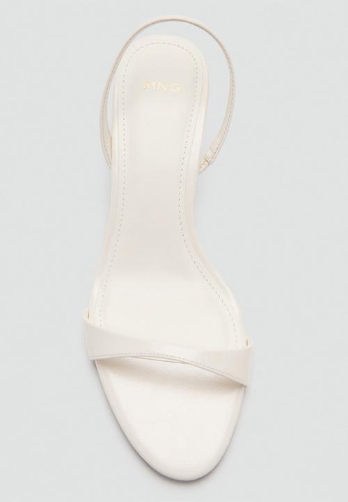 MANGO - Nighty slingback heel - light beige