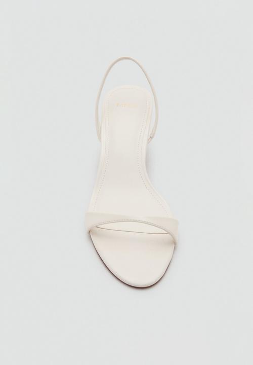 MANGO - Nighty slingback heel - light beige