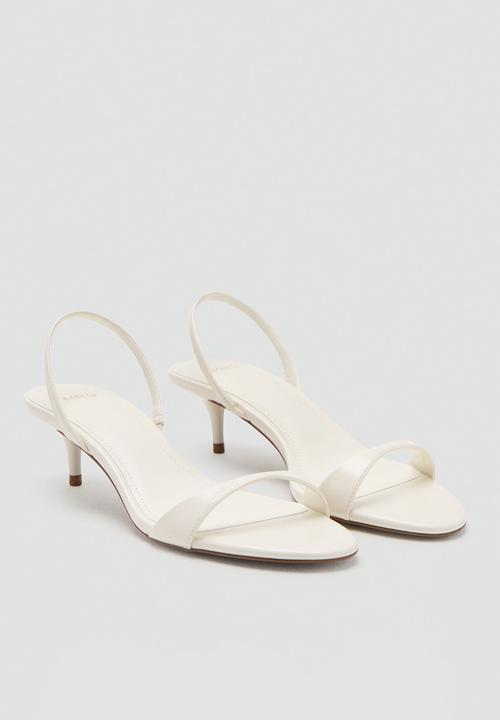 MANGO - Nighty slingback heel - light beige