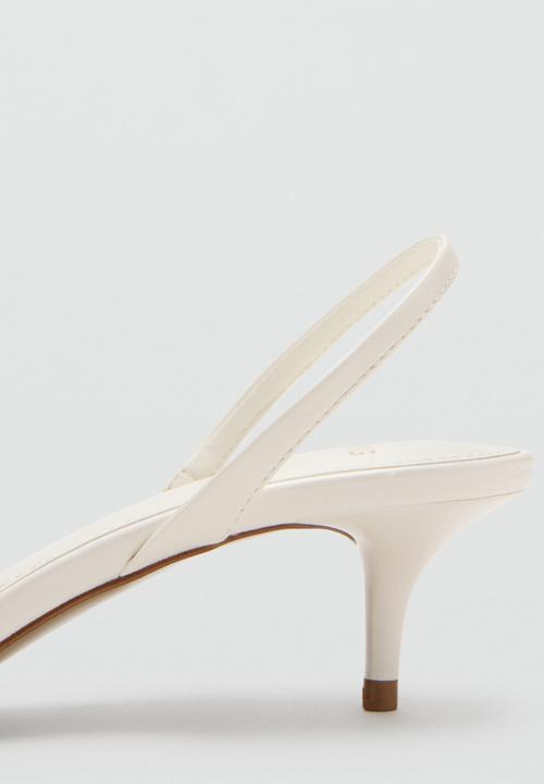MANGO - Nighty slingback heel - light beige