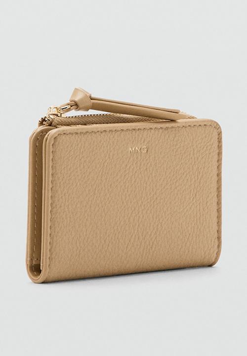 MANGO - Ness wallet - light beige