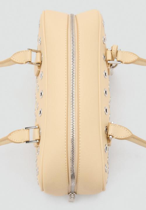 MANGO - Cadiz bowling bag - light yellow