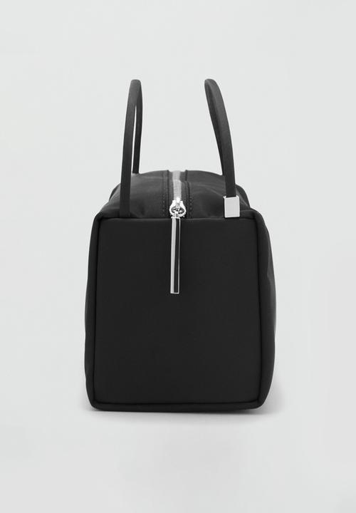 MANGO - Annie top handle bag-black
