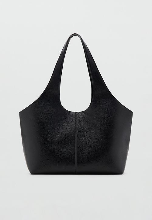 MANGO - Candance tote bag - black