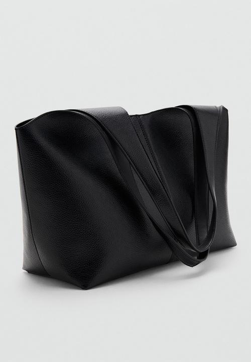 MANGO - Candance tote bag - black