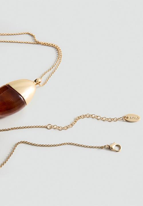 MANGO - Fran necklace - gold