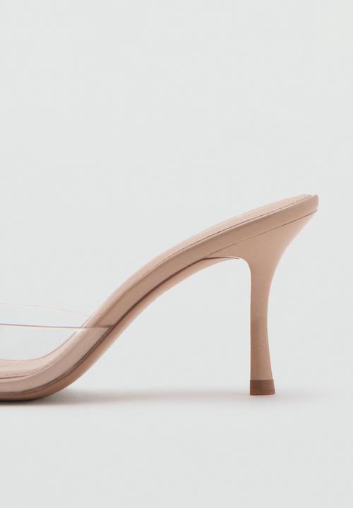 MANGO - Patri mule heel -light/pastel pink
