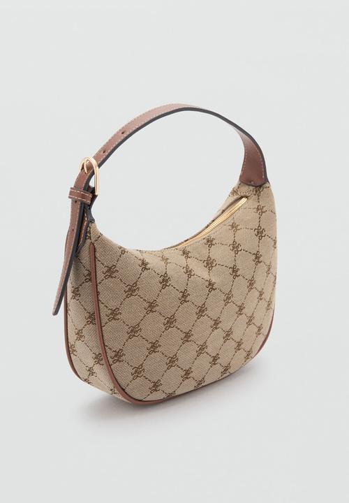 MANGO - Deniz shoulder bag - brown