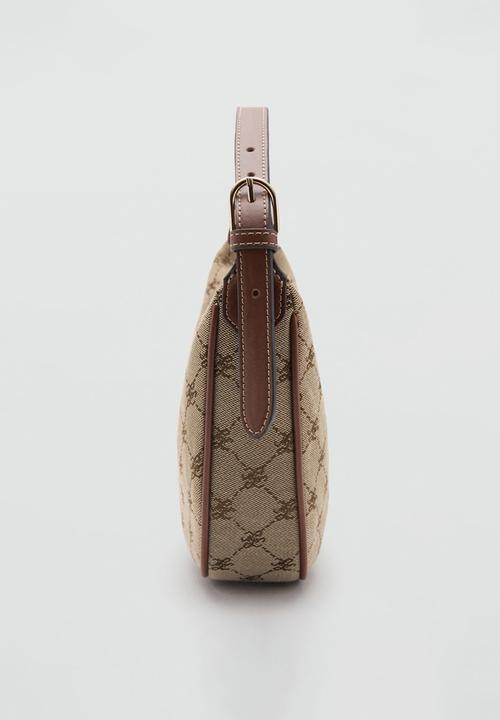 MANGO - Deniz shoulder bag - brown
