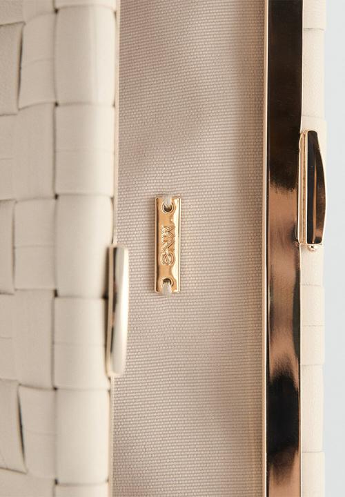 MANGO - Selva handbag - natural