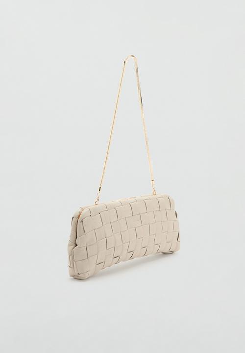 MANGO - Selva handbag - natural
