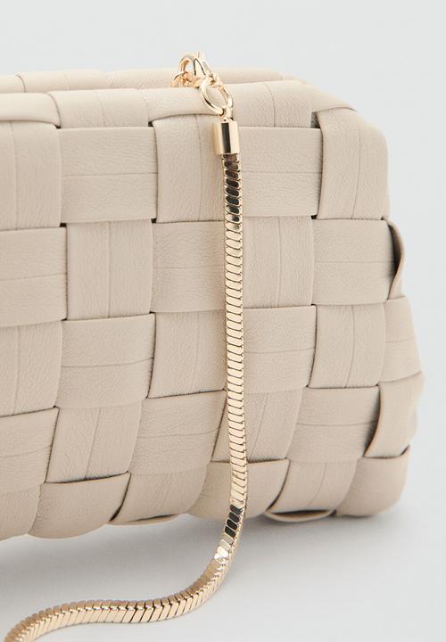 MANGO - Selva handbag - natural