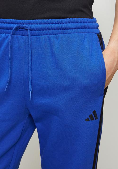 adidas Performance - 3 Stripe Future Icons FL Trackpant  -Royal  Blue