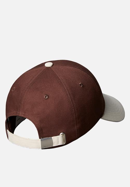 Calvin Klein - Monogram Emb Colorblock Baseball Cap - Chocolate Martini