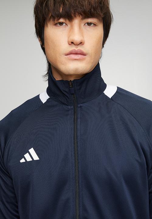 adidas Performance - AEROREADY Sereno Cut 3-Stripes Track Suit set  -  Navy Leg Ink/White