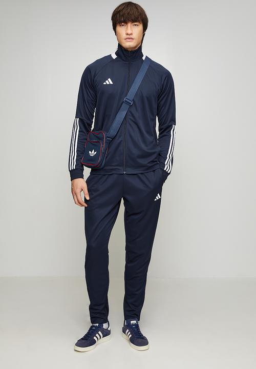 adidas Performance - AEROREADY Sereno Cut 3-Stripes Track Suit set  -  Navy Leg Ink/White