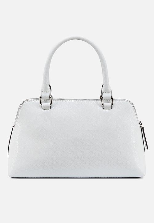 GUESS - Kelli Satchel Bag - White