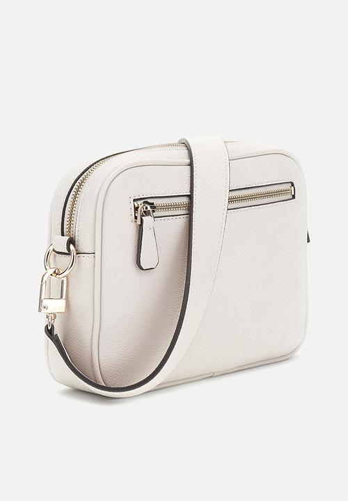 GUESS - Meridian Camera Bag - Ivory