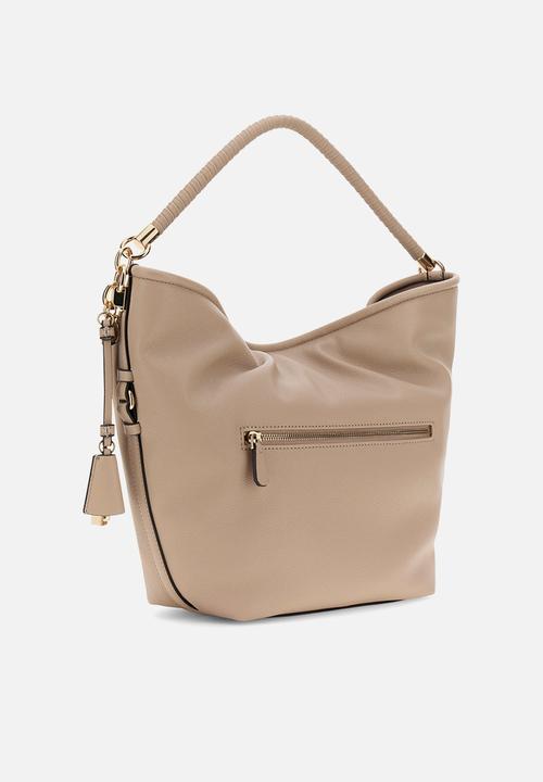GUESS - Danya Hobo Bag - Taupe