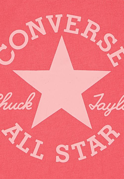 Converse - Cnvg S/S Dissected Ctp T-Shirt - Cherry Balm - Cherry Balm