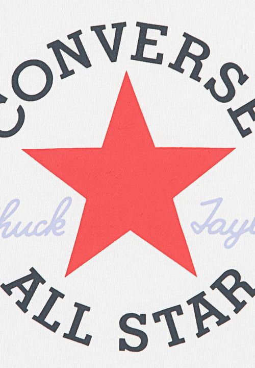 Converse - Cnvg S/S Dissected Ctp T-Shirt - White/Dark Matter