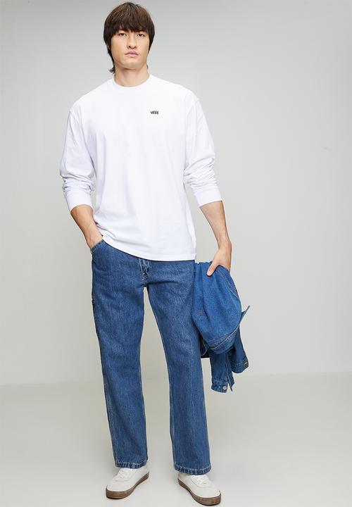Vans - Left Chest ii Loose Long Sleeve - White
