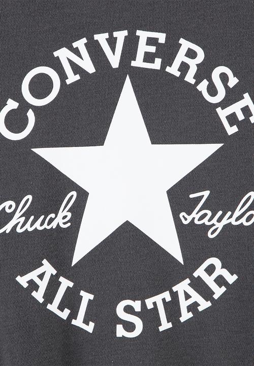 Converse - Cnvg Relaxed Chuck Patch Hoodie - Dark Matter