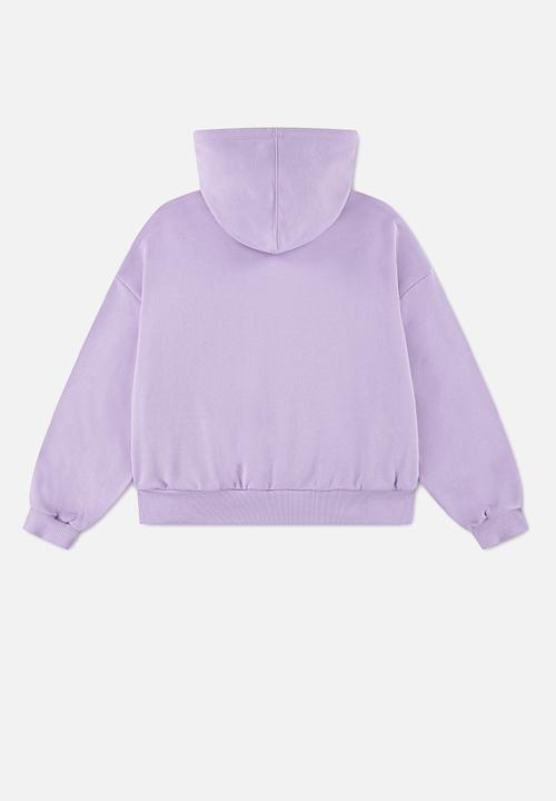 Converse - Cnvg Relaxed Chuck Patch Hoodie - Lavender Latte