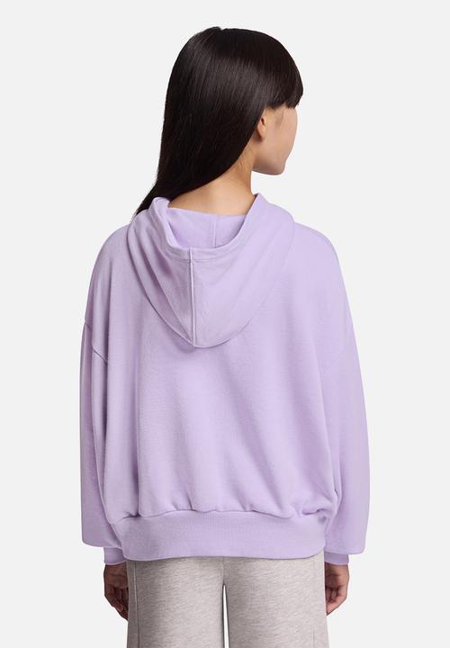 Converse - Cnvg Relaxed Chuck Patch Hoodie - Lavender Latte
