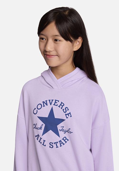 Converse - Cnvg Relaxed Chuck Patch Hoodie - Lavender Latte