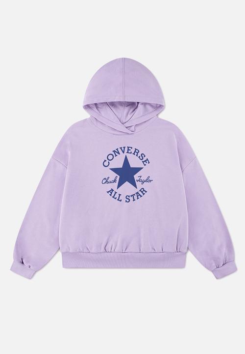 Converse - Cnvg Relaxed Chuck Patch Hoodie - Lavender Latte