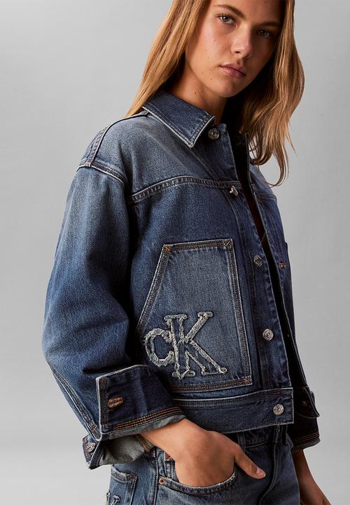 Calvin Klein - Workwear jacket ck sanded blue - ck sanded blue