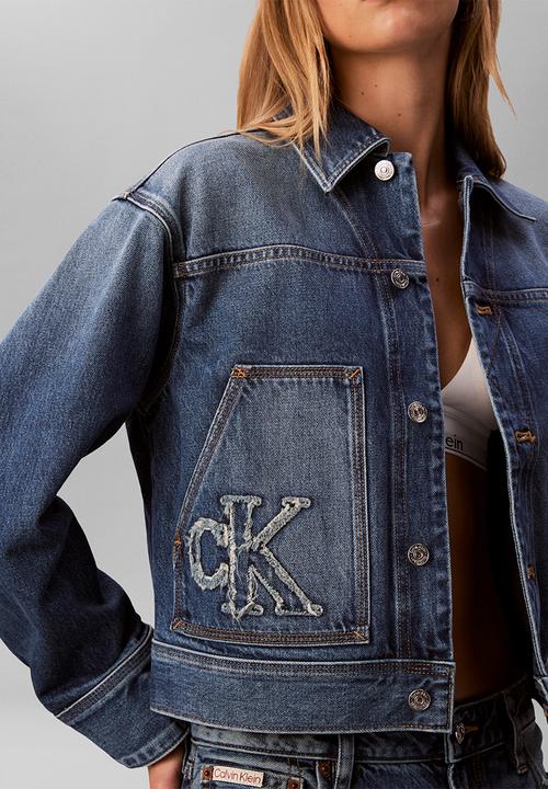 Calvin Klein - Workwear jacket ck sanded blue - ck sanded blue