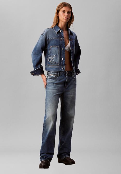 Calvin Klein - Workwear jacket ck sanded blue - ck sanded blue
