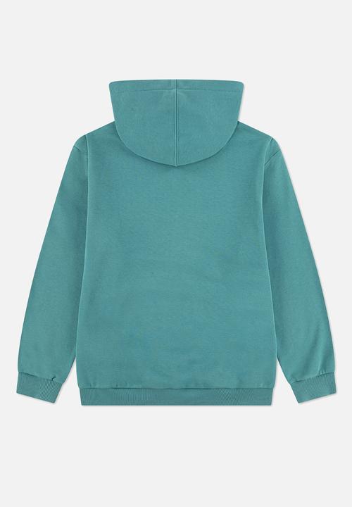 Converse - Cnvb Bleacher Athletic Po Hoodie - Lizard Breath