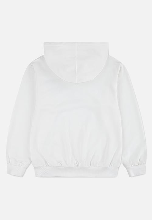 Converse - Cnvb Bleacher Athletic Po Hoodie - Egret