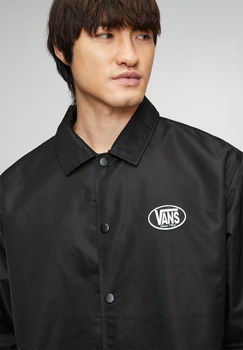 Vans - Torrey Nylon Coaches Jacket 2.0 -  black-white