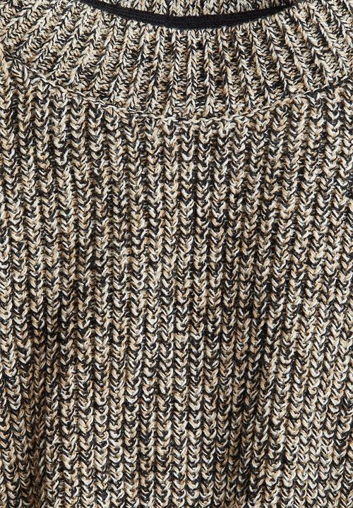 H&M - Rib-knit cotton jumper - beige marl