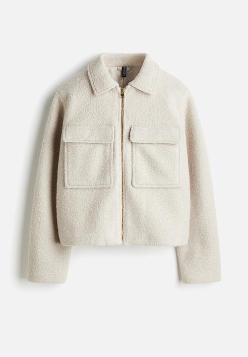 H&M - Boucle jacket - light beige