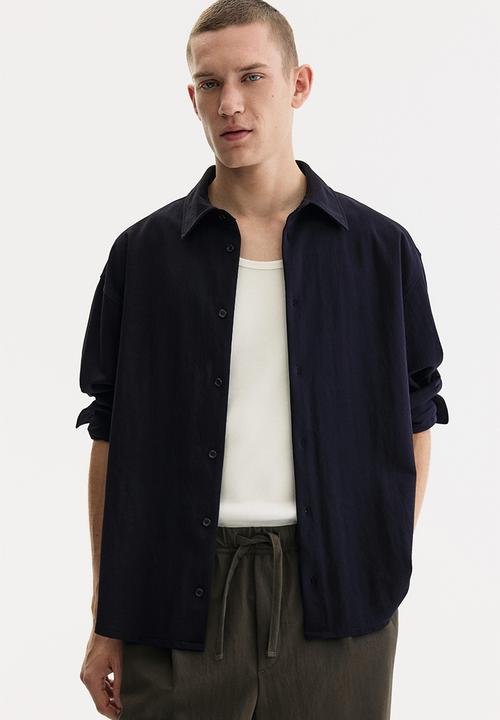 H&M - Loose fit shirt - navy blue
