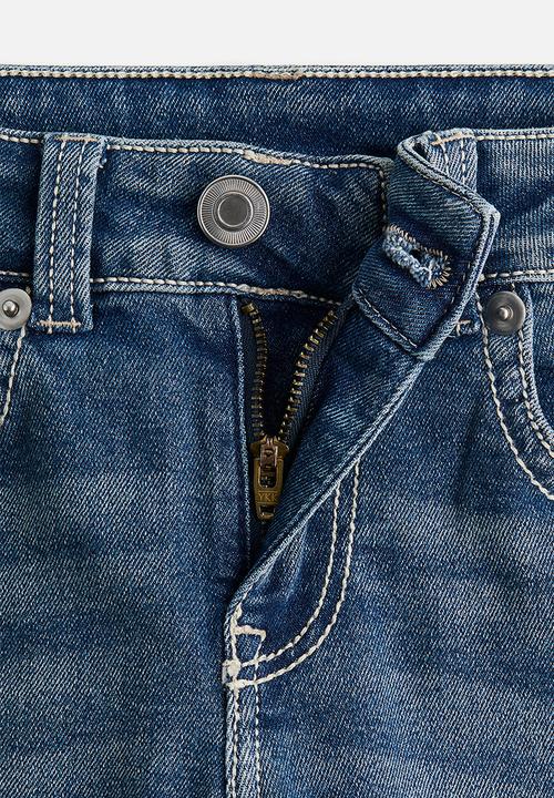H&M - Flared low jeans - denim blue