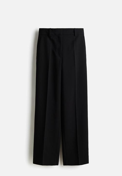 H&M - Tapered trousers - black