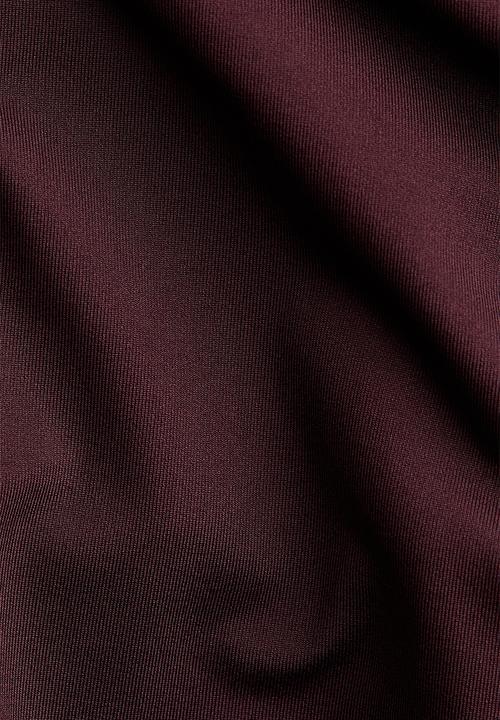 H&M - Draped bodycon dress - burgundy