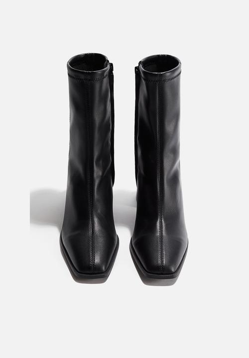 H&M - Heeled ankle boots - black