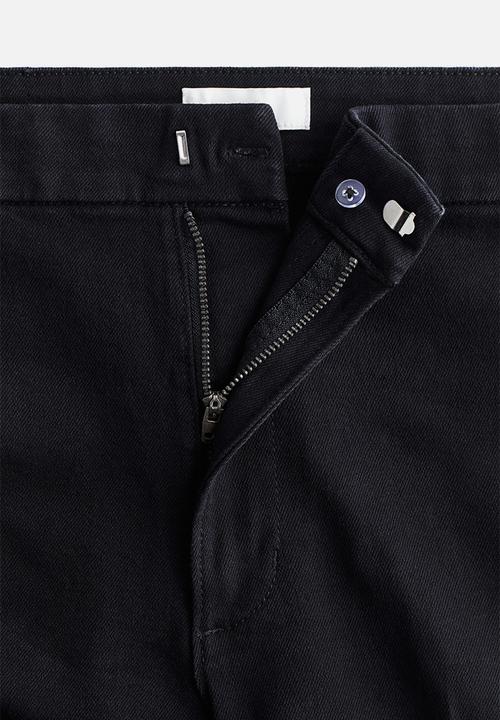 H&M - Flared high jeans - black