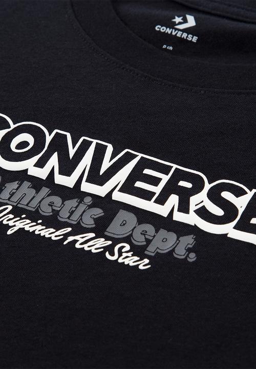 Converse - Cnvb Lg Dctp Hit Gfx Tee - Black