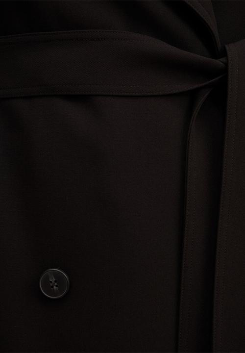 Forever New - Lilah Trench Coat In Black