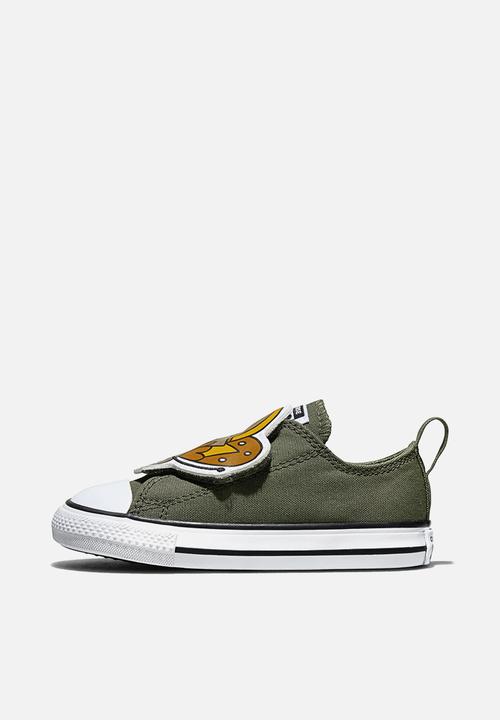 Converse - Chuck taylor all star one strap bugs easy - on - utility/honey stick/white
