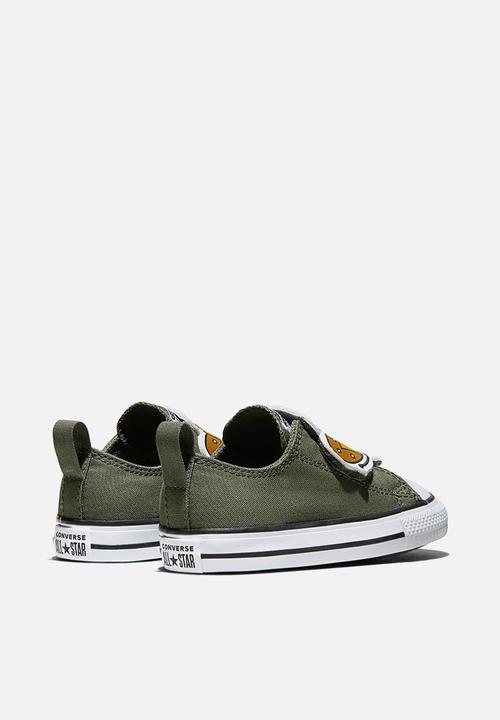 Converse - Chuck taylor all star one strap bugs easy - on - utility/honey stick/white