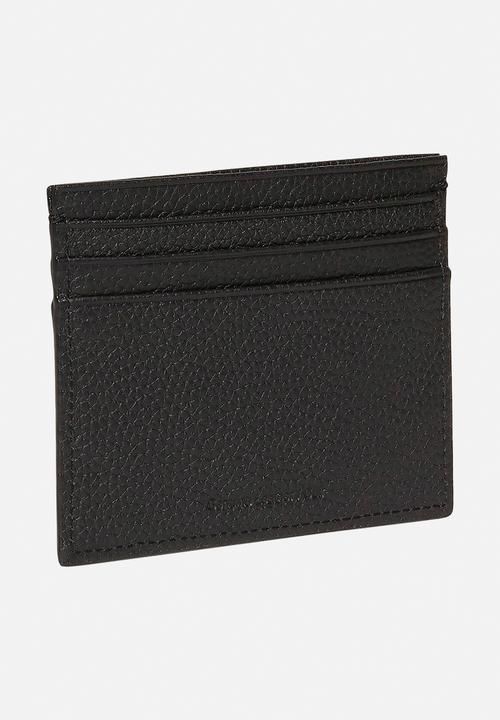 Calvin Klein - Foil Emboss Ew Card Case - Black